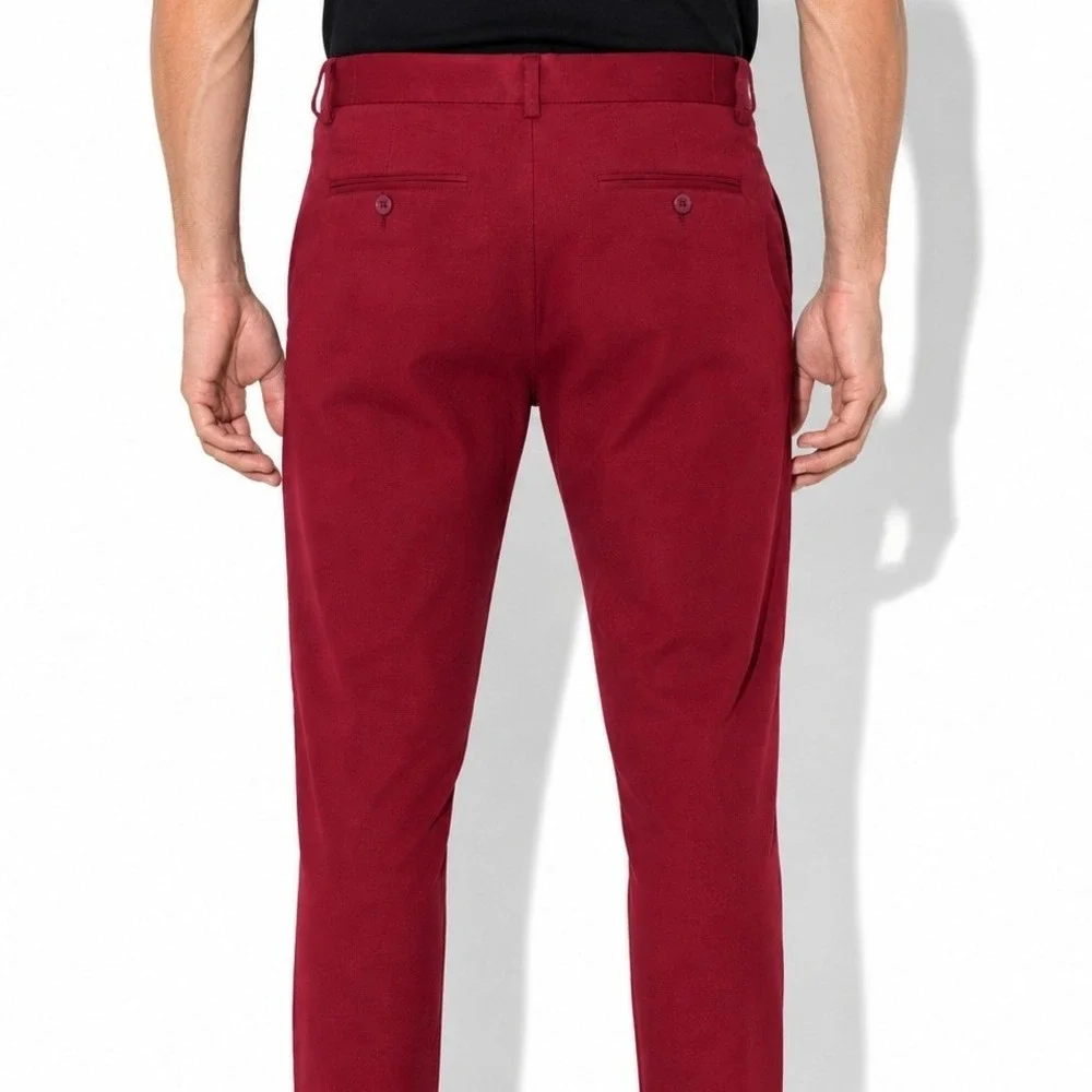 Vineyard Vines OTG Athletic Pants Mens 32x32 Red Performance Chino Stretch Golf